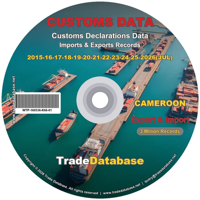 Cameroon Customs Data 2015-2026 (Export & Import)