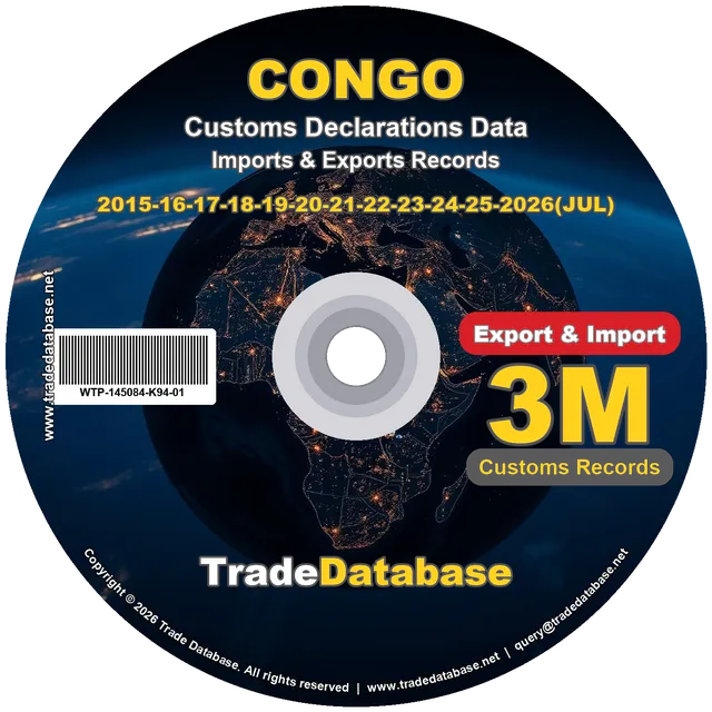 Congo Customs Data 2015-2026 (Export & Import)