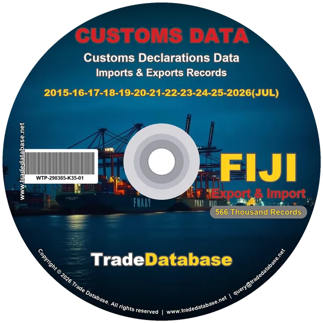 Fiji Customs Data 2015-2026 (Export & Import)