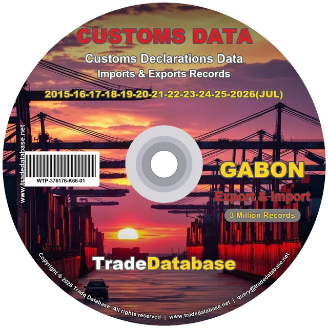 Gabon Customs Data 2015-2026 (Export & Import)