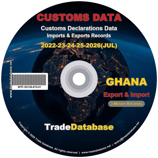 Ghana Customs Data 2022-2026 (Export & Import)