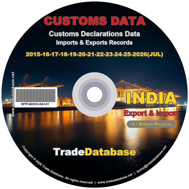 India Customs Data 2015-2026 (Export & Import)