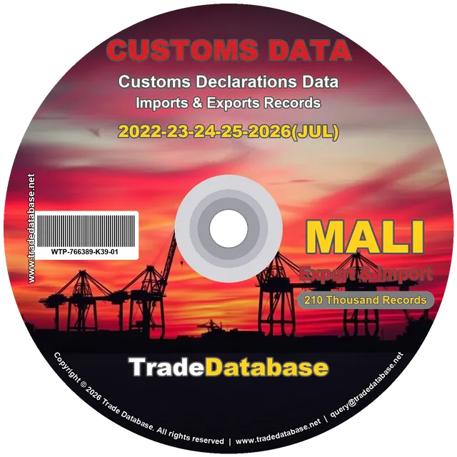 Mali Customs Data 2022-2026 (Export & Import)