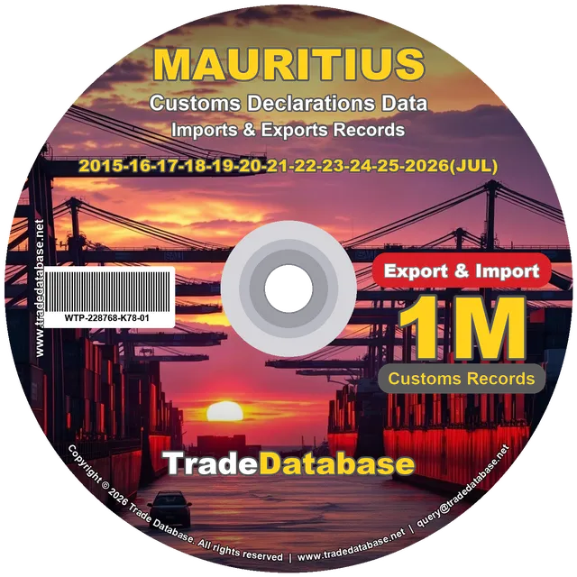 Mauritius Customs Data 2015-2026 (Export & Import)