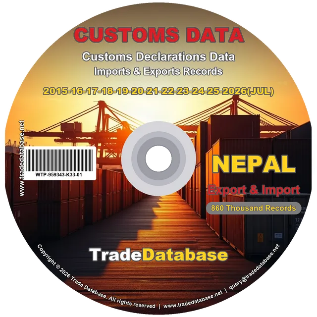 Nepal Customs Data 2015-2026 (Export & Import)