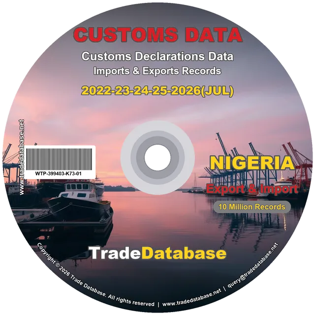 Nigeria Customs Data 2022-2026 (Export & Import)