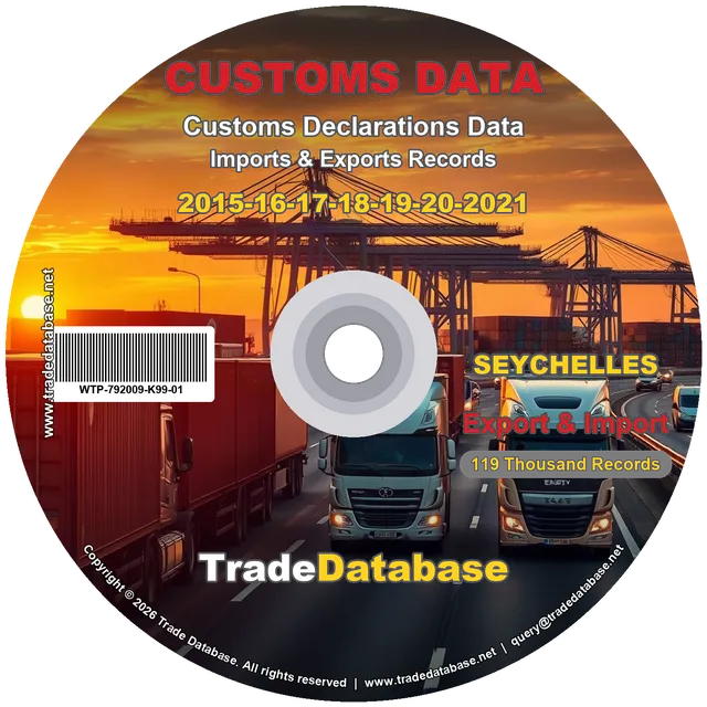 Seychelles Customs Data 2015-2021 (Export & Import)