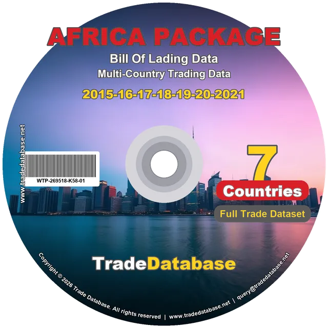 Africa Region BL Package (7 countries) - 2015-2021 CD